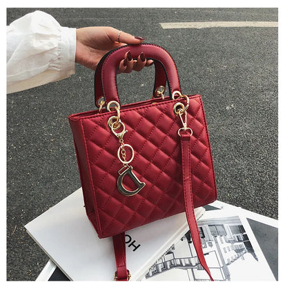 New Fashion Luxury Design Tote Bags for Women Handbags Ladies Shoulder Bags Trending Lingge Chain Crossbody Bag and Purse