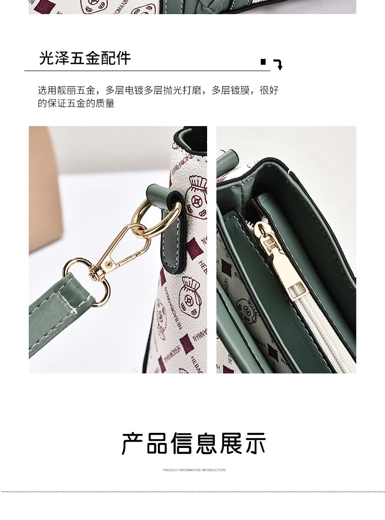 Women's bag  New Female Shoulder bag Handbag for 2026 Fashion shoulder bags crossbody luxury designer handbag bags for women