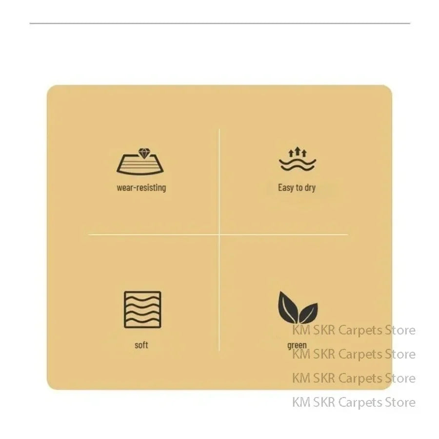 Modern Halloween Party Decoration Floor Mats Antiskid Washable Living Room Sofa Carpet Easy Clean Bedroom Bedside Mat Customized