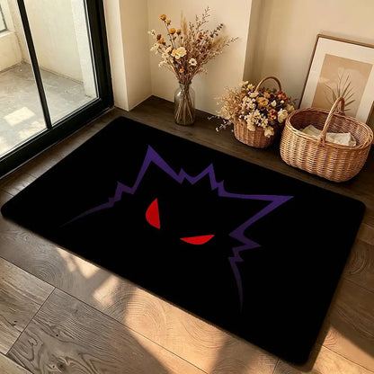 Anime Cute G-Gengar Carpet Bathroom Anti-slip Mat Door Mat Home Decoration Mat Entrance Door Mat Scratch-resistant Door Mat