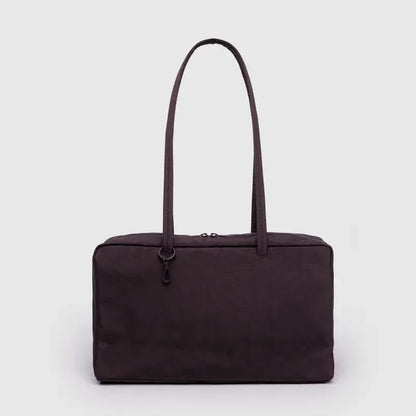 Brand Nylon Bowling Tote Bag Women Luxury Large Capacity Simple Versatile Shoulder Purse Ultralight Zipper Commuting Travel Bag