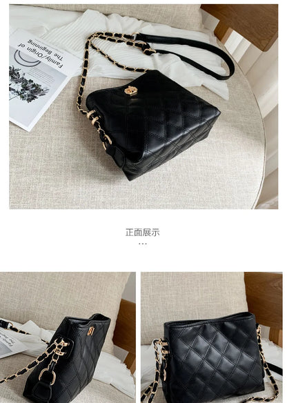 Design Handbag Shoulder Bags for Women Small Luxury Crossbody Bag High Quality Soft Leather Purse New Ladies Small Square Bag