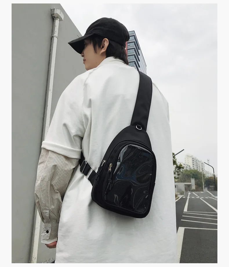 Kawaii Japanese Itabag Girls Soft Nylon Backpack Crossbody Bags 10CM Doll Women With Display Plate Cross Body Sling Pouch 2025