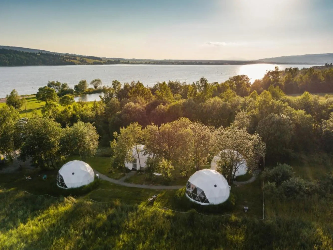 Luxury Geodesic Dome Tent For Glamping Resort Outdoor Hotel Business Custom Modular Accommodation With Premium Design