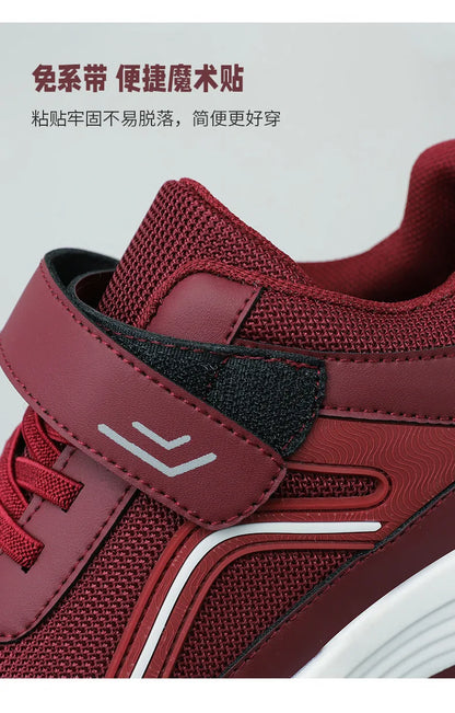 Women's Autumn New Shoes Breathable and Comfortable Walking Shoes Winter Sneakers Women Velcro Sneakers  Casual Shoes