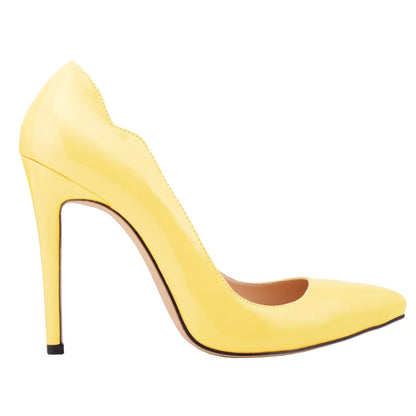 Women Pumps Fashion Sexy 11cm High Heels Classic Pointed Toes Ship-on Stilettos Elegant Thin Heel Jazz Dance Dress Wedding Shoes