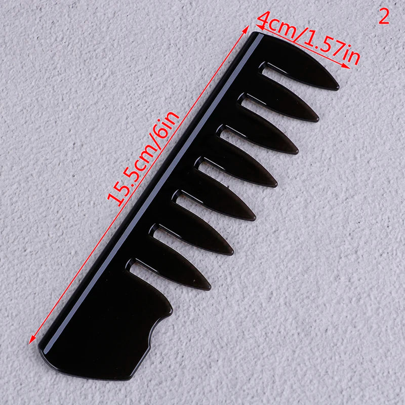 Oil Hair Comb Wide Teeth Hair Comb Classic Oil Slick Styling Hair Brush For Men