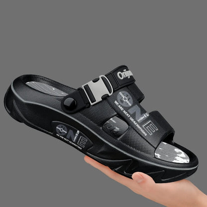 Summer Men's Slippers Outdoor Sandals Beach Comfortable EVA Soft Slides Clogs Casual Garden Shoes Men Women Indoor Home Slippers