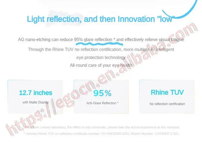 Matte Display Lenovo Xiaoxin Pad Pro 2025 12.7 Inch Matte Comfortable Visual Screen Eye protection Dimensity 8300 Android Tablet