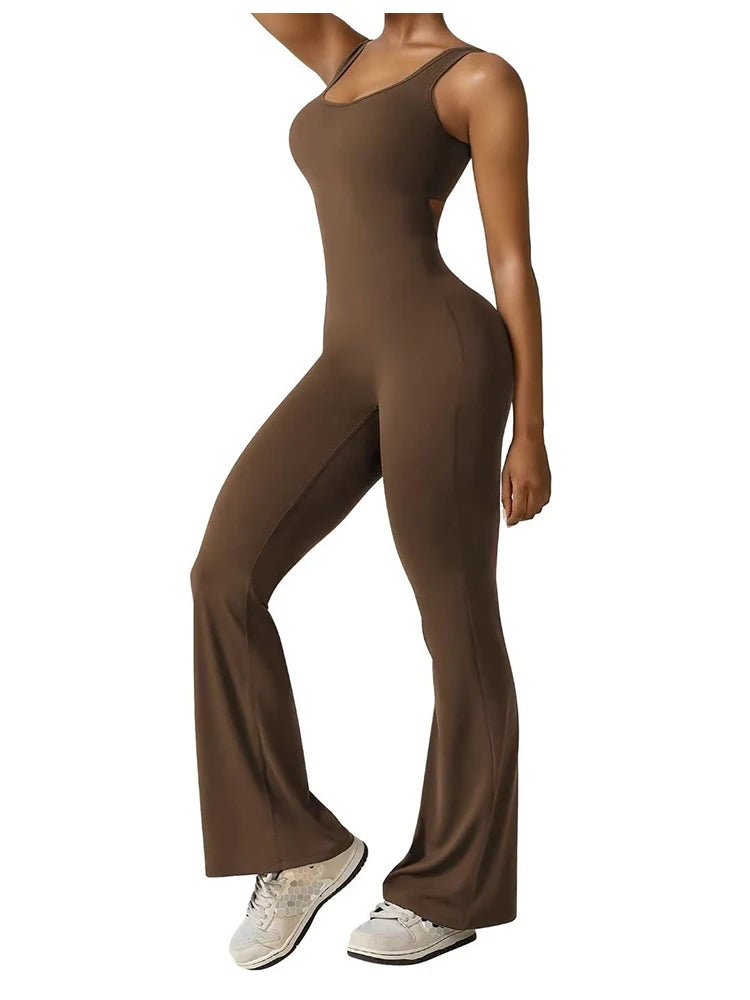 New Gym Set Women Training Yoga Suit Sportswear Women Sports Jumpsuit Fitness Rompers Stretch Female Push Up Workout Bodysuits