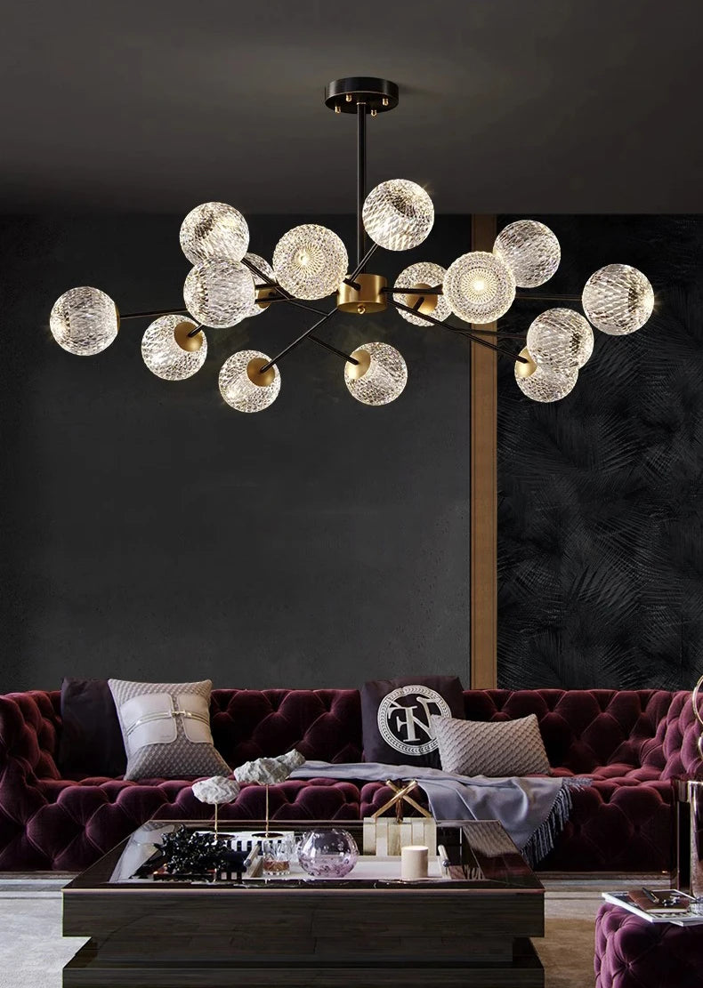 Modern home decor led lights pendant light lamps for living room Chandeliers for dining room hanging light indoor lighting