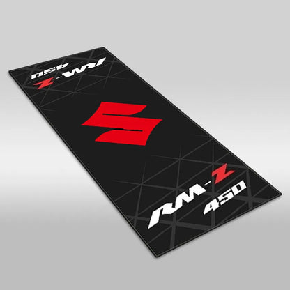 Motorcycle Display Carpet Suzuki Parking Mat Non Slip Garage Rug for Sports Racing Moto Electric Bike Entrance Home Decor