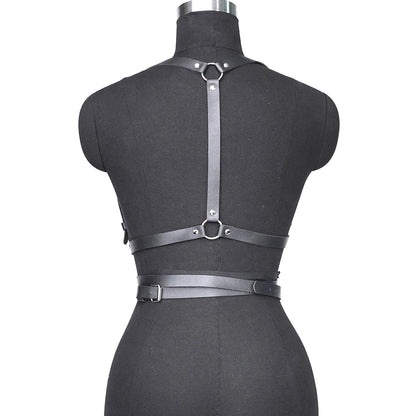 Women Fashion Punk Harness Belts Harajuku Chest Harness Corsett Belt Suspenders for Women Waist Belt Gothic Clothing Accessories