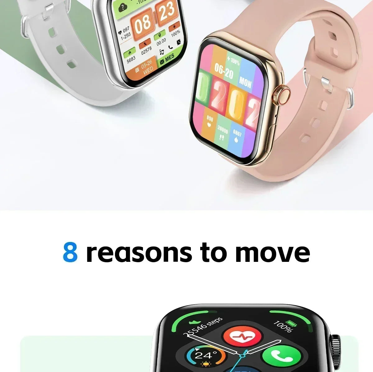 2026 Series 10 Watch 10 GPS Smart Watch Memory Music Video Bluetooth Call Heart Rate Waterproof NFC Smartwatch For Apple Android