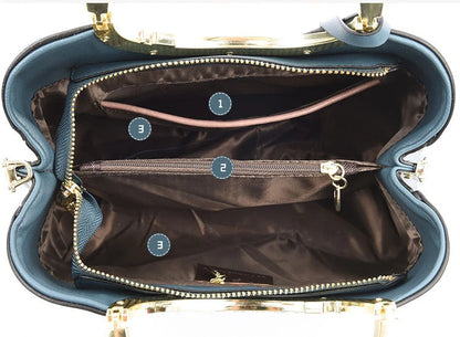 3 Layer Large Capacity Tote Bag Luxury Handbags Women Bags Designer Shoulder Bag High Quality Soft Leather Purses and Handbags