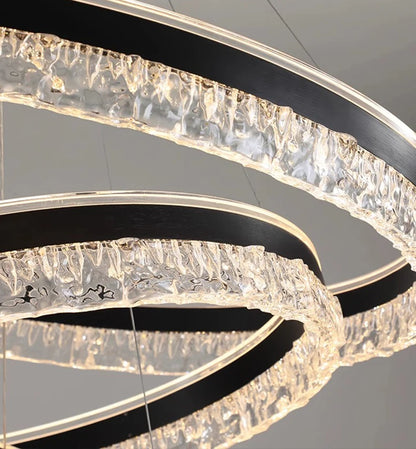 Modern Home Decor Ring LED Lights Pendant Light Lamps for Living Room Chandeliers for Dining Room Hanging Light Indoor Lighting