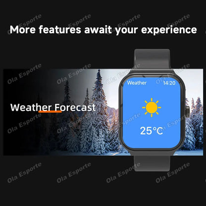 2026 New Men's Smart Watch Women's Gift Heart Rate Blood Oxygen ECG Sports Fitness Watch Electronics Bluetooth Call Smartwatch
