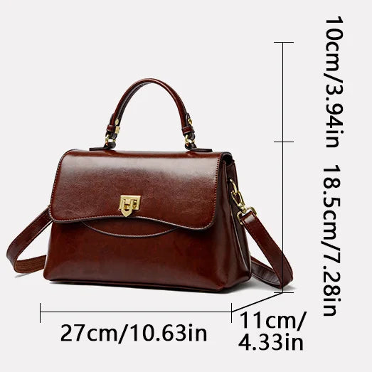 Luxury Large Capacity Multilayer Shoulder Messenger Bag High Quality Leather Handbag Women Designer Crossbody Sac Female Tote