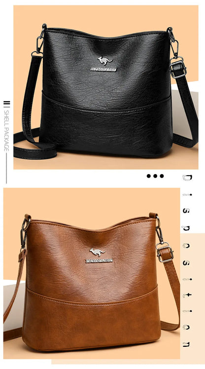 Genuine Brand PU Leather Sac Luxury Handbags Women Bags Designer Shoulder Crossbody Hand Bags for Women 2026 Purses and Handbags