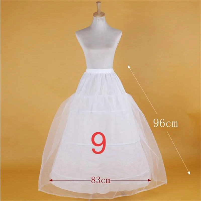 New Bridal Wedding Petticoat Underskirt Prom Hoop Crinoline Fancy Skirt Slip 11 Styles Customized