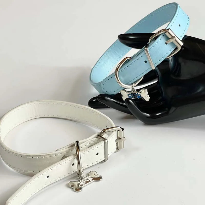 Trendy Punk Dog Claw Bone Choker Necklaces for Women Girls Sweet Cool Black Pu Leather Charms Necklaces Y2K Party Jewelry Gifts