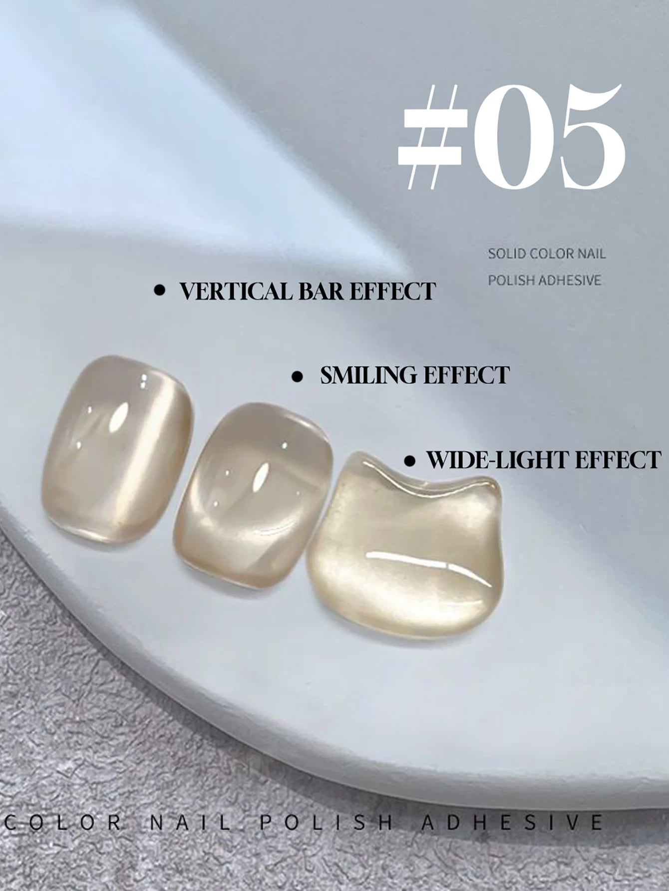 1-24pcs WS Romantic Purple Cat Eye Gel Nail Polish New Style Super Flash Versatile Whitening Purple Glass Bead Cat Nail Salon