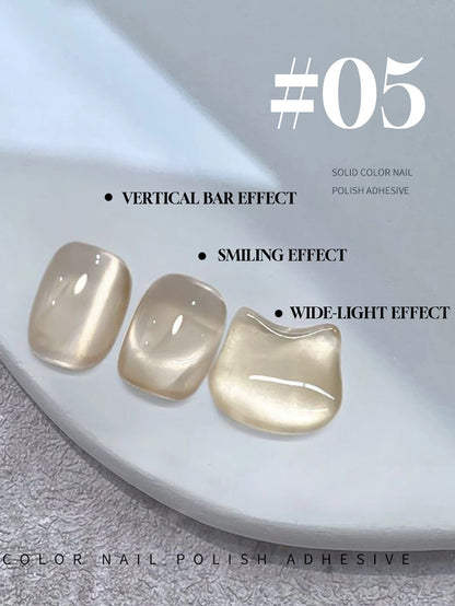 1-24pcs WS Romantic Purple Cat Eye Gel Nail Polish New Style Super Flash Versatile Whitening Purple Glass Bead Cat Nail Salon