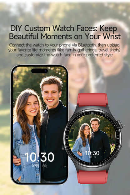 2026 New Health Sport ECG AI Diagnosis Smart Watches Men Heart Rate Blood Pressure IP68 Waterproof Smartwatches For Men Women