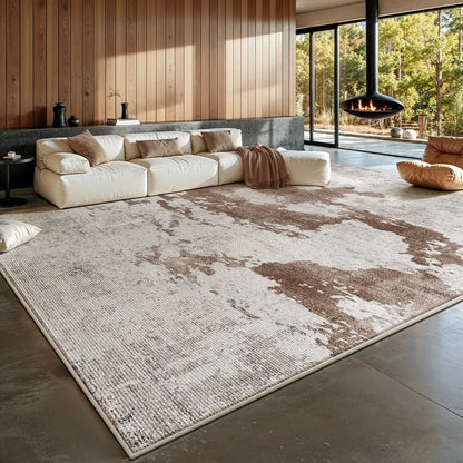 Large Area Living Room Decoration Washable Carpet Light Luxury Rugs for Bedroom Thick Plush Study Floor Mat Home Fluffy Soft Rug