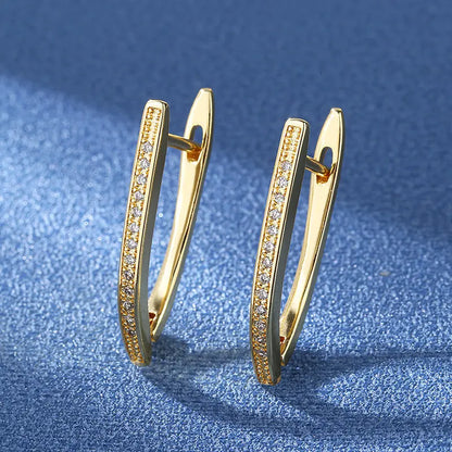 925 Silver Needle Princess Crystal Square Zircon Drop Earrings for Women Trendy Simplicity Jewelry Girl Sweet Gifts New