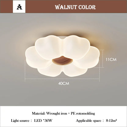 Children's Room Flower Ceiling Lights Pink Flower Princess Room Light Warm Romantic Girl Bedroom Nursery Baby Room Ceiling Lamps