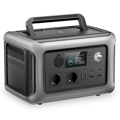 ALLPOWERS R600 Portable Power Station & Portable Solar Panel (option) Pure Sine Wave 299Wh Outdoor Solar Generator for Camping