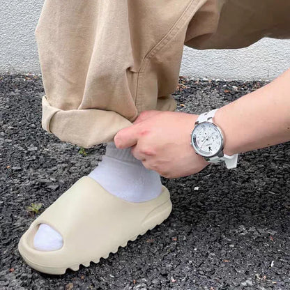 Brand High Quality Super Soft EVA Sole Summer Slippers for Men Bathroom Slippers Home Slides Couple Beach Sandals Male Slipper