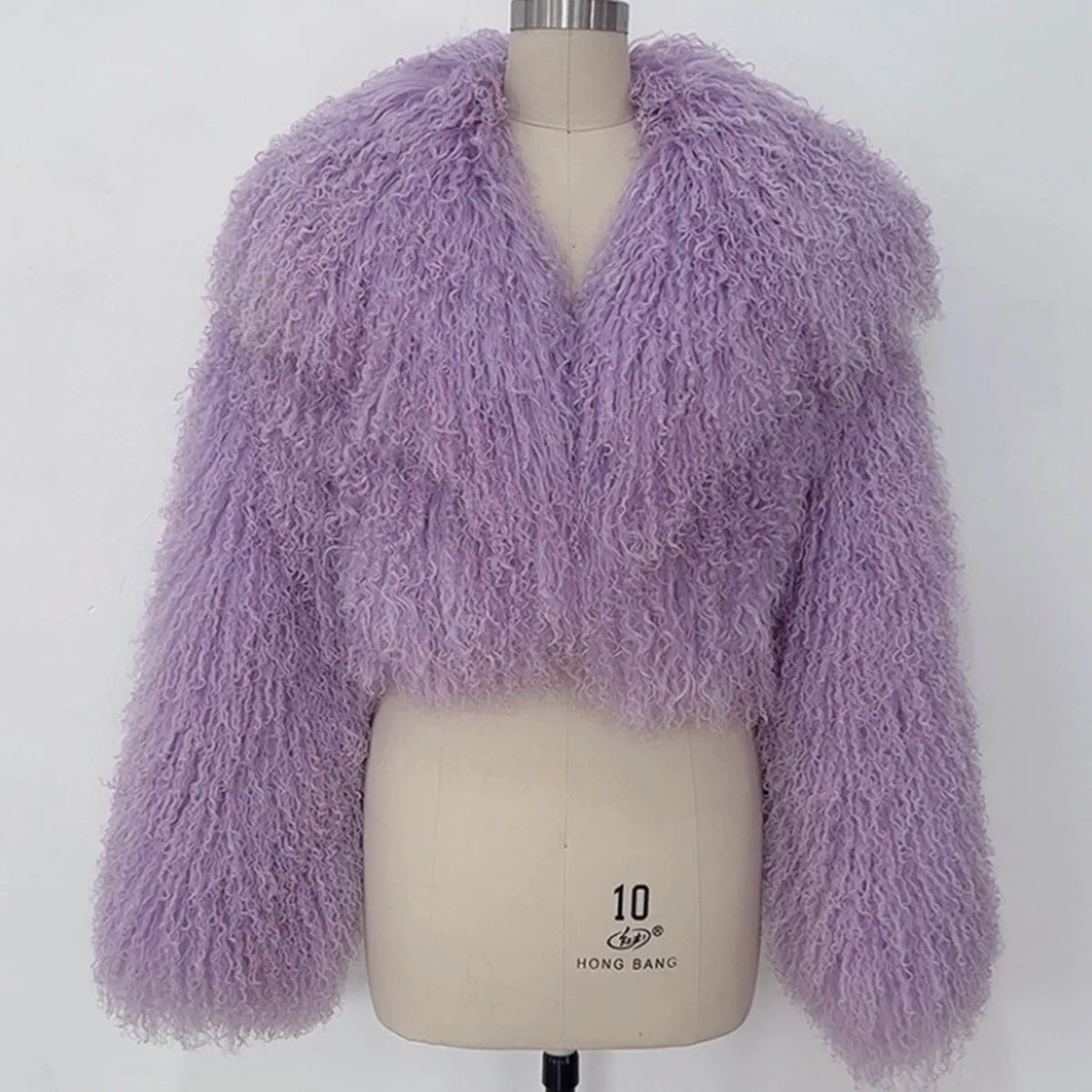 Mongolian Sheep Fur Women Coat Winter Warm Real Fur Cloth 2026 Natural Sheep Fur Clothes