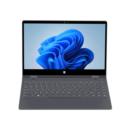 FW-Y1 14 Inch YOGA Laptop Touch Screen Notebook Intel N95 12GB LPDDR5 360° Flip Tablet 2-in-1 Pc Fingerprint Ulock Windows 11