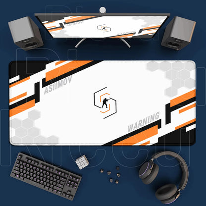 Cartoon Mouse Pad Pink CSGO Print Stream Gamer Mousepad 400x900mm Antislip Keyboard Mouse Mats Rubber Deskmat Gaming Accessories