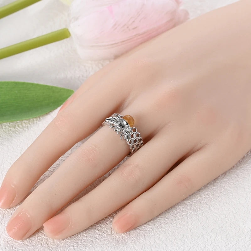 LAZA 925 Sterling Silver Colorful Rings Sparking Zirconium Bowknot Moon Sun Original Ring For Women Anniversary Wedding Gifts