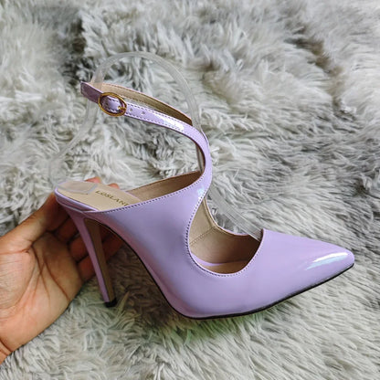 Women Sandals Hollow Jazz Dance Sexy Pumps 11cm Pointed Toe High Heels Ankle Strap Stilettos Nighclub Party Dress Wedding Shoes