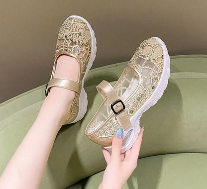 Mesh Breathable Sports Shoes for Women Casual New Arrival 2025 Designer Luxury Stylish Korean Deals Offers Trends Woman Footwear