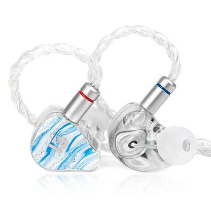 Wired Headphones For Games Live Streaming KBEAR KB08 Mirage IEMS In Ear Earphones 1DD 1BA 2 Micro-Planar Magnetic Drivers HiFi
