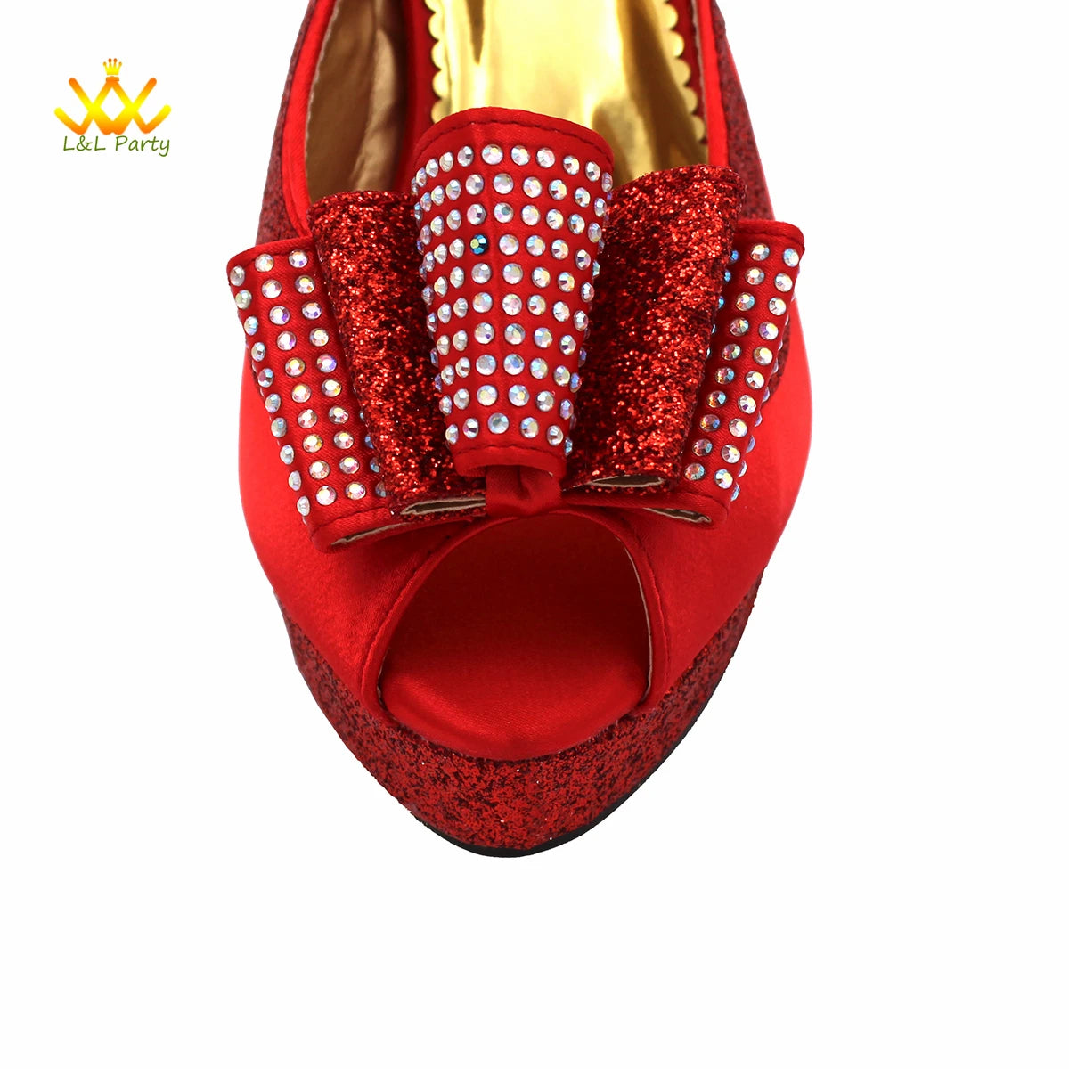 New Spring Autumn Super High Heels Shoes Matching Bag Set in Magenta Color For Nigerian Ladies Wedding Party
