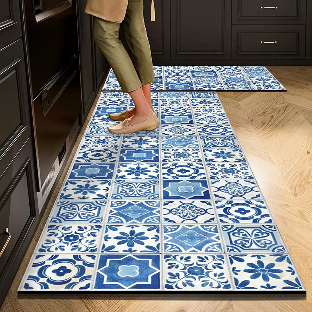 VIKAMA Kitchen Floor Mat Living Room And Bedroom Entrance Door Mat Home Decoration Laundry Room Corridor Long Small Carpet