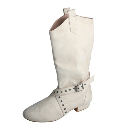 Customized Heel Practice Boots Half Boots Line Dance Boots Soft Suede Bottom Ballroom Party Dance Shoes Black Boots Dancing