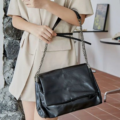 High Quality Women Pu Leather Shoulder Bag Fashion Designer Ladies Messenger Bags New Luxury Female Large Capacity Crossbody Bag