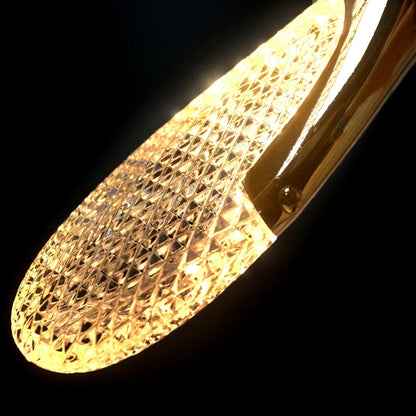 Stylish Modern Luxury Golden LED Pendant Lights Art Indoor Lamps for Hotel Hall Bedroom Living Room Home Decoration Chandelier