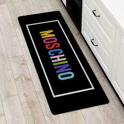 Entrance Front Door Doormat For M-M-Moschino Non-slip Kitchen Rug Living Room Rugs Balcony Bathroom Foot Mat Floor Mats Carpet