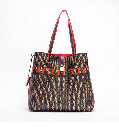 CH Ladies Handbag Large Capacity Shoulder Bag Ladies Handbag Luxury Brand 2026 New Multifunctional Fashion Design Classic Retro