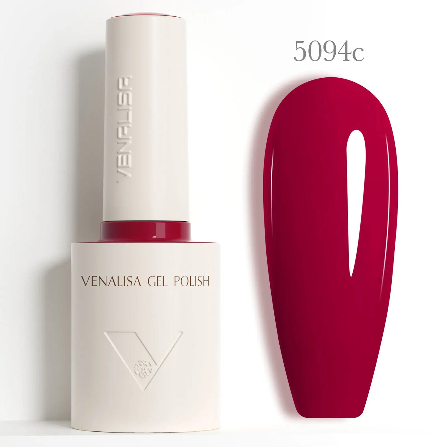 Venalisa 10ml HEMA TPO Free Red Cat Eye Gel Polish Soak Off UV LED Magnetic Nail Polish Diamond Top Long Wear Gel Varnish