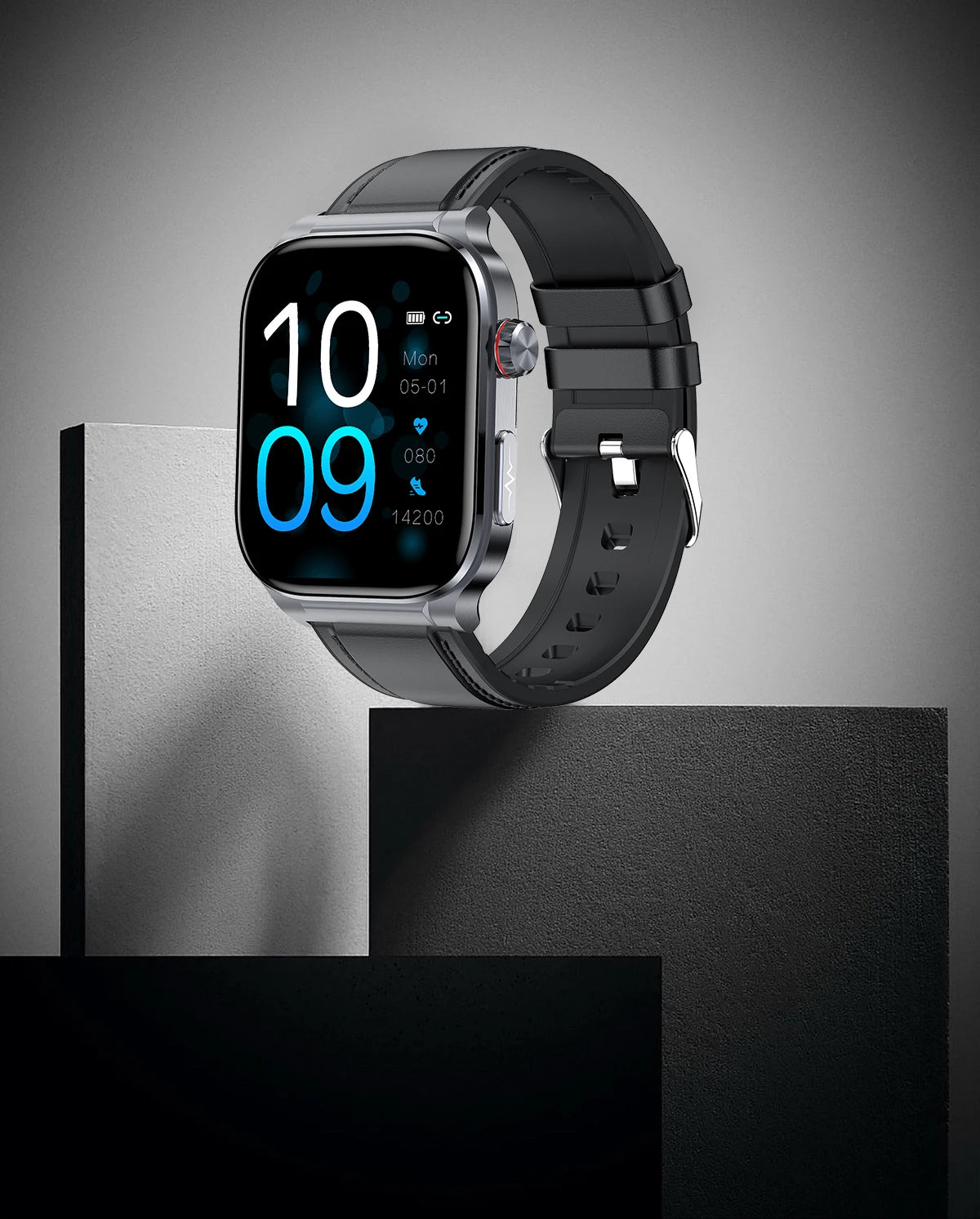 AMOLED Smart Watch ET588 Bluetooth Calling Sports Fitness Tracker Wristwatch ECG Health Monitoring SOS Men Women Smartwatch