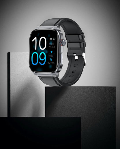 AMOLED Smart Watch ET588 Bluetooth Calling Sports Fitness Tracker Wristwatch ECG Health Monitoring SOS Men Women Smartwatch